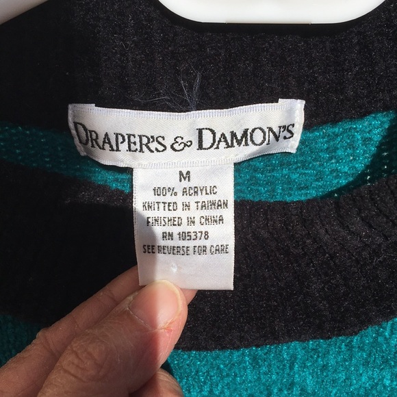 Velour Multi Color Sweater - Picture 2 of 3